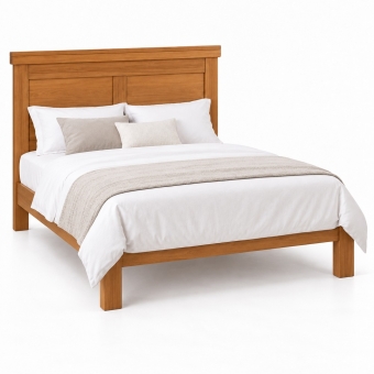 Cama Nápoles em Madeira Maciça